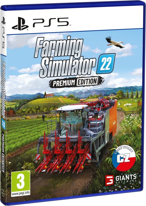 Hra na konzoli Farming Simulator 22: Premium Edition - PS5