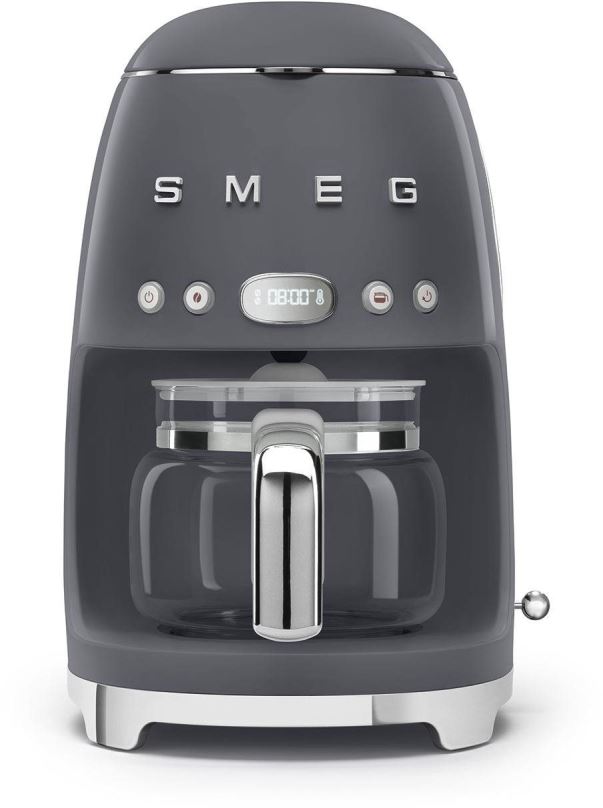 Překapávač SMEG 50's Retro Style 1,4l 10 cup šedý