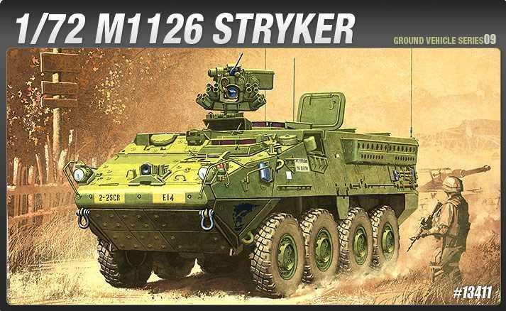 Model tanku Model Kit military 13411 - M1126 STRYKER