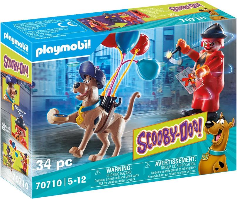 Stavebnice Playmobil Scooby-Doo! Dobrodružství s Ghost Clown