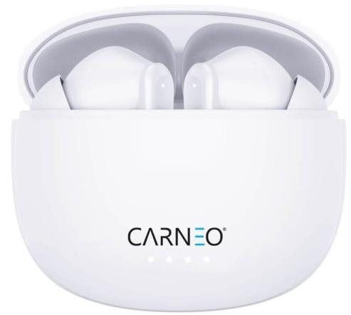 Bezdrátová sluchátka CARNEO HERO pods ANC + ENC white