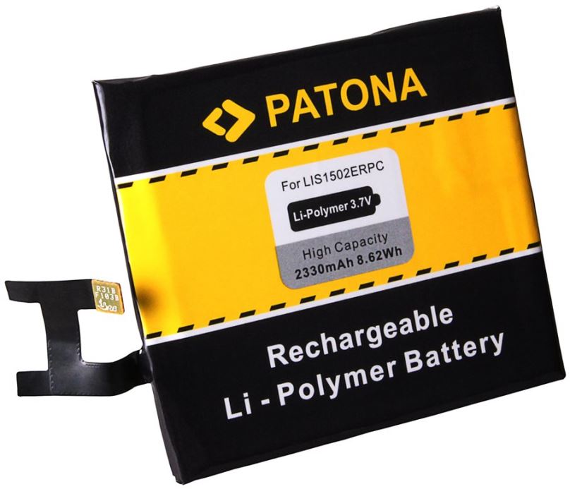 Baterie pro mobilní telefon PATONA pro Sony Xperia Z 2330mAh 3.7V Li-Ion LIS1502ERPC