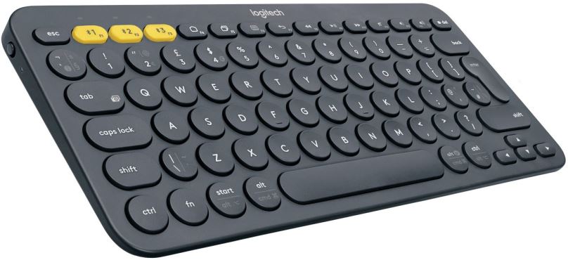 Klávesnice Logitech Bluetooth Multi-Device Keyboard K380, temně šedá - US INTL