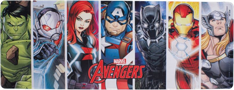 Podložka pod myš Marvel - Avengers - herní podložka na stůl