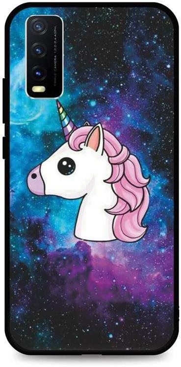 Kryt na mobil TopQ Kryt LUXURY Vivo Y20s pevný Space Unicorn 70852