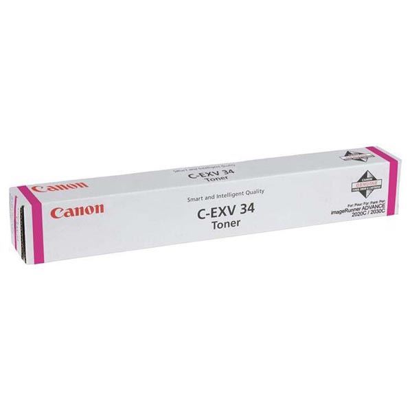 Canon originální toner CEXV34, magenta, 19000str., 3784B002,3784B003, Canon iR-C2020, 2030, O