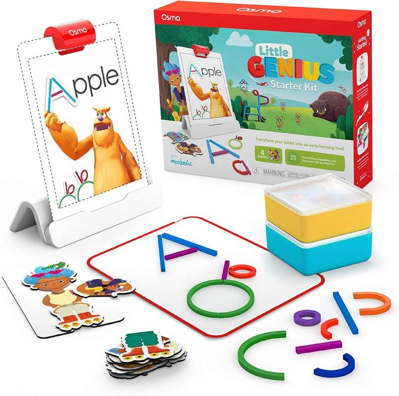 Vzdělávací hračka Osmo Little Genius Starter Kit - Interaktivní vzdělávání hrou – iPad