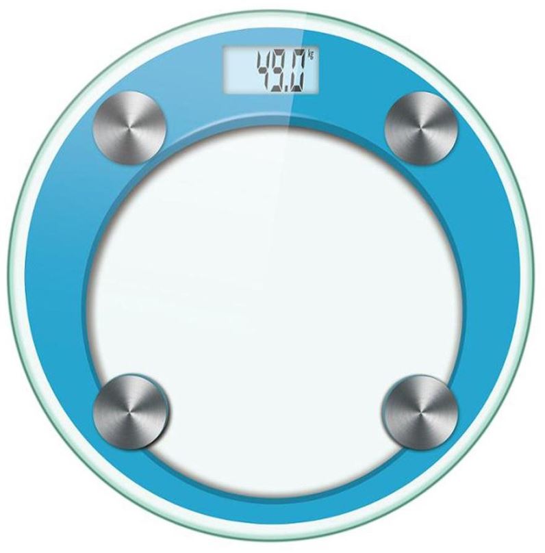 Osobní váha Verk Digitální osobní váha kulatá - max. do 180 kg