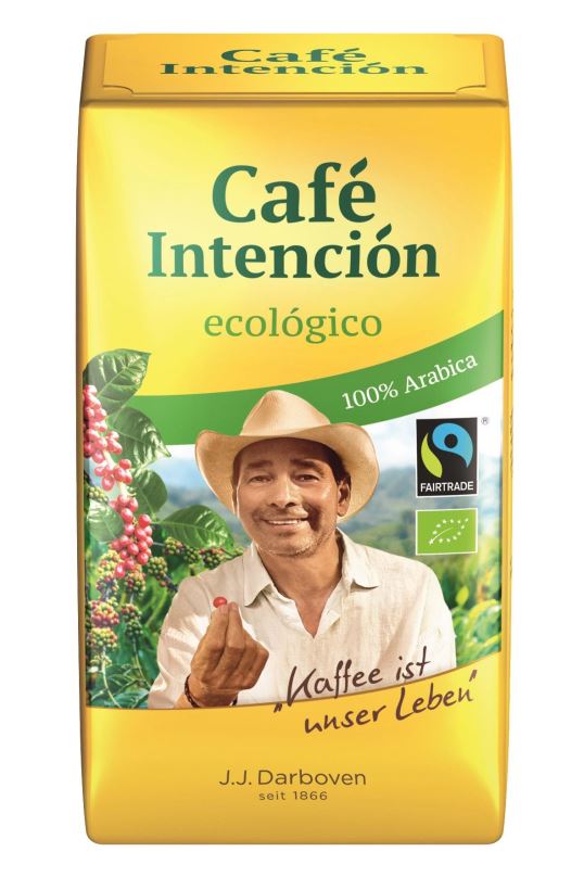 Káva CAFÉ INTENCIÓN ecológico FT&BIO 500g mletá vak.bal.