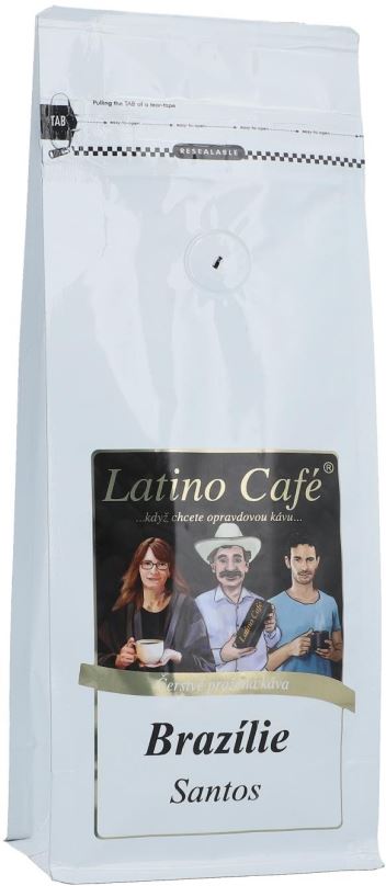Káva Latino Café Káva Brazílie Santos, mletá 200g