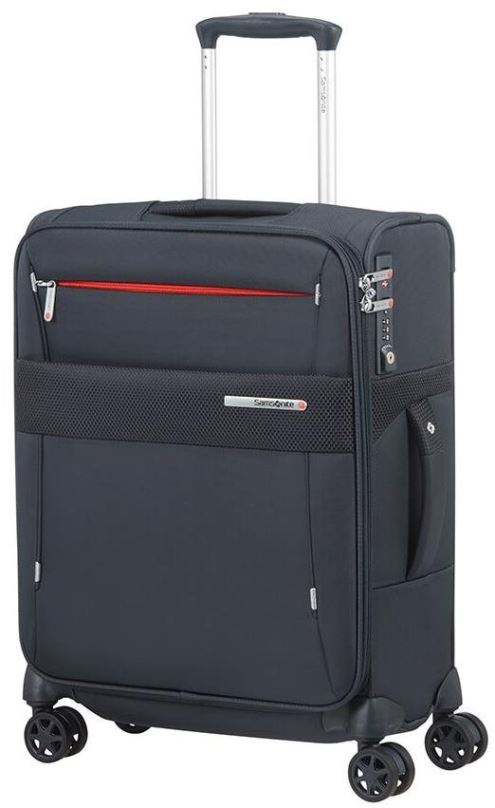 Cestovní kufr Samsonite Duopack SPINNER 55/20 EXP 1 FRAME Blue S