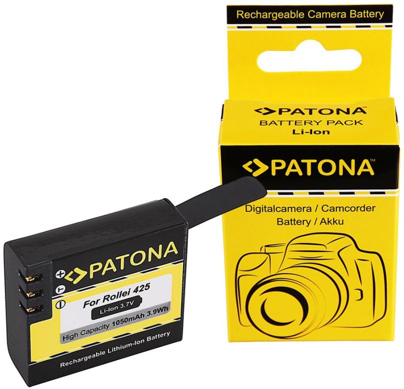 Baterie pro kameru PATONA pro Rollei AC425/430