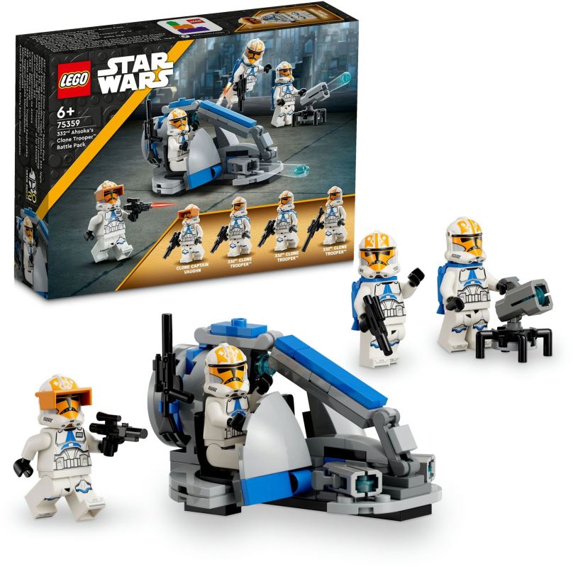 LEGO stavebnice LEGO® Star Wars™ 75359 Bitevní balíček klonovaného vojáka Ahsoky z 332. legie