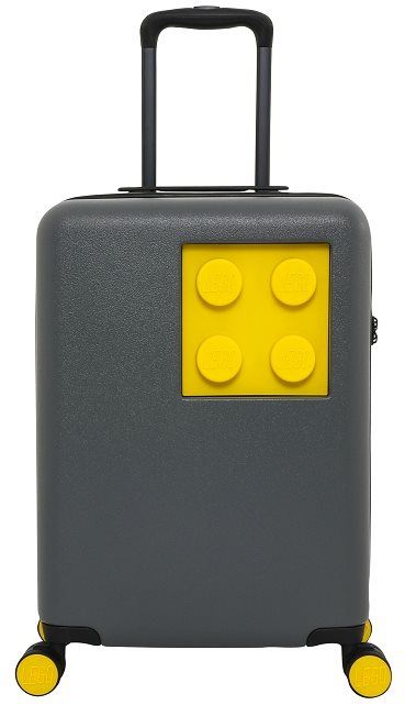 Cestovní kufr LEGO Luggage URBAN 20 - Tmavě šedý/Žlutý