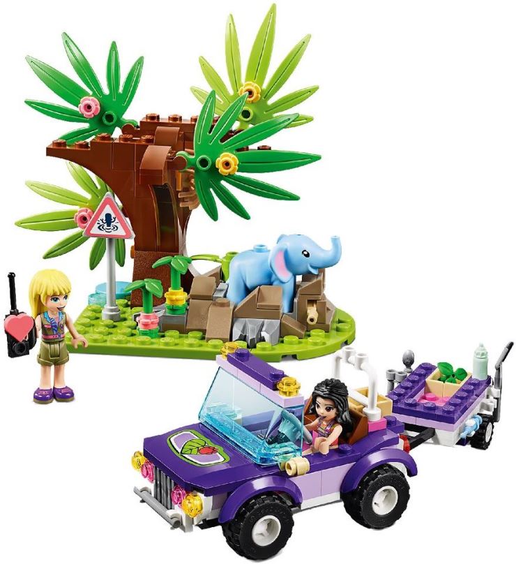 LEGO stavebnice LEGO Friends 41421 Záchrana slůněte v džungli