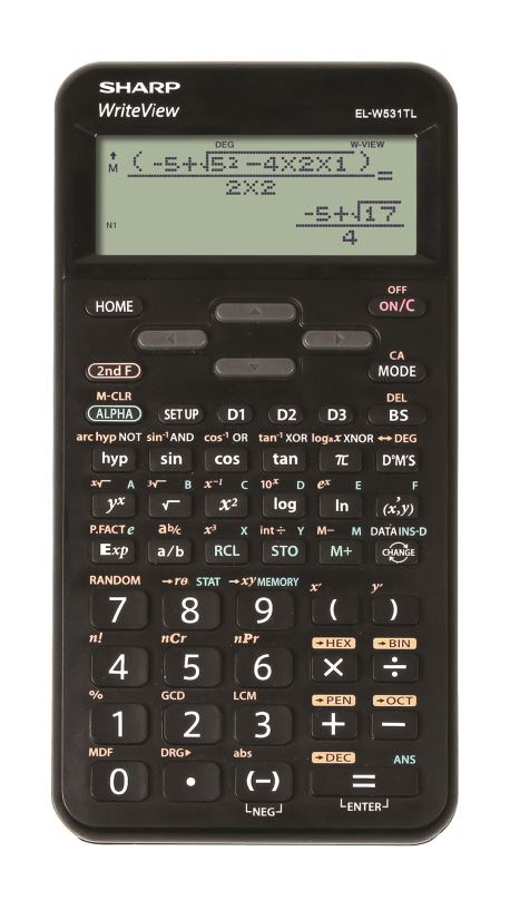 Kalkulačka SHARP EL-W531TL černá