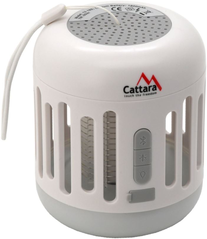 Lapač hmyzu Cattara Svítilna MUSIC CAGE Bluetooth nabíjecí + UV lapač hmyzu