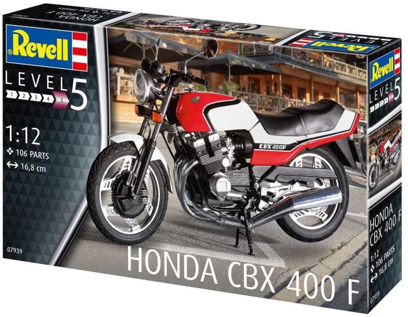 Plastikový model Plastic ModelKit motorka 07939 - Honda CBX 400 F