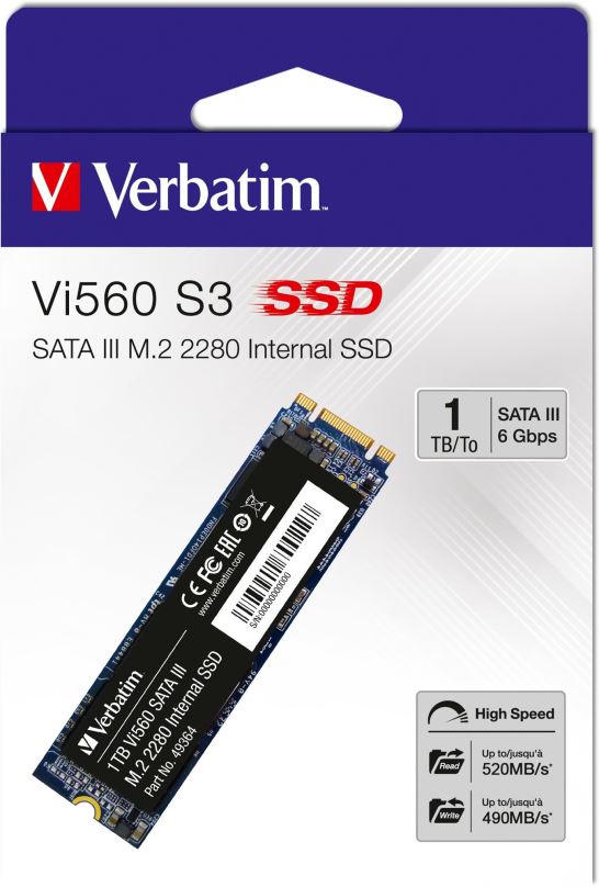 SSD disk Verbatim VI560 S3 1TB