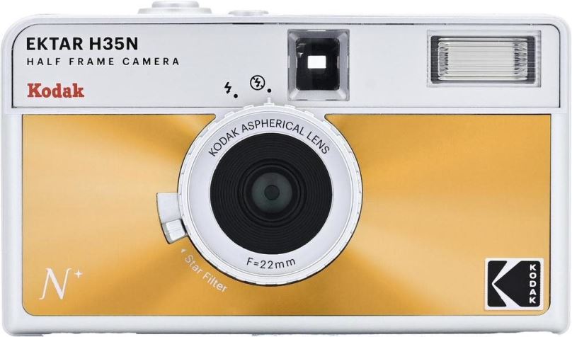 Fotoaparát na film Kodak EKTAR H35N Camera Glazed Orange