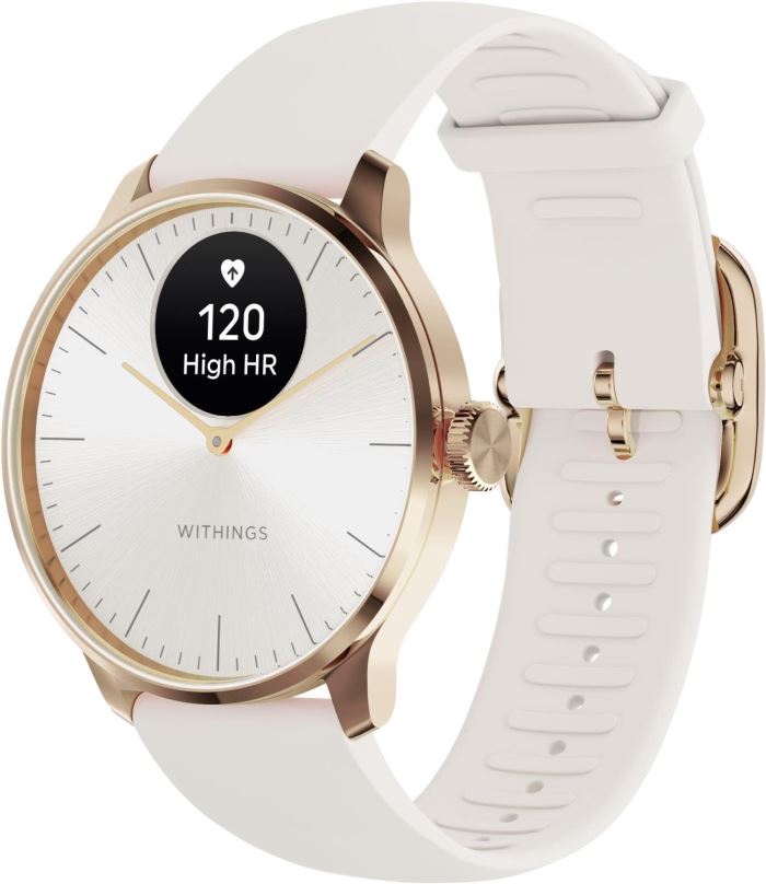 Chytré hodinky Withings Scanwatch Light 37mm - Sand