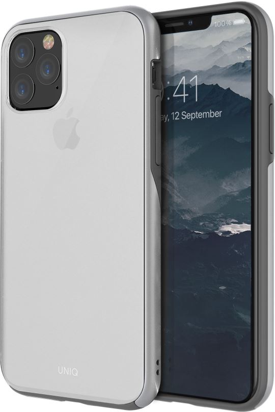 Kryt na mobil Uniq Vesto Hue Hybrid iPhone 11 Pro Max Silver