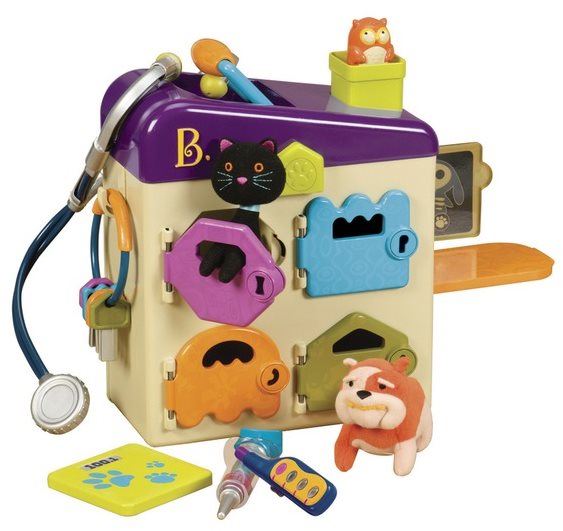 Doktorská sada pro děti B-Toys Veterinářský kufřík Pet Vet Clinic
