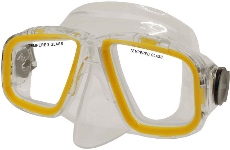 Potápěčské brýle Calter Potápěčská maska Senior 229P, žlutá