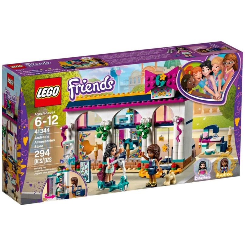 Stavebnice LEGO Friends 41344 Andrea a její obchod s módními doplňky