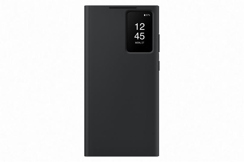 Pouzdro na mobil Samsung Galaxy S23 Ultra Flipové pouzdro Smart View černý