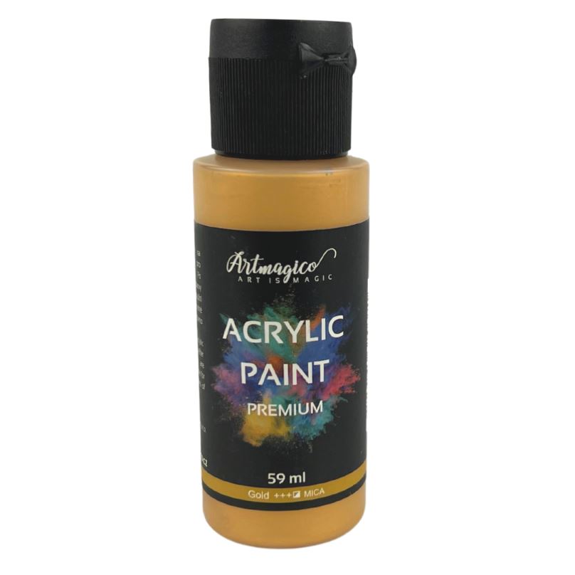Artmagico - akrylové barvy Premium 59 ml Barva: Gold