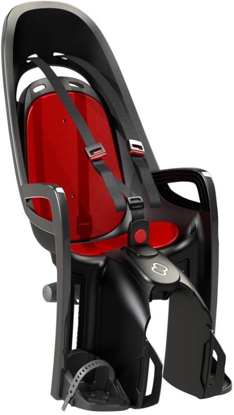 Dětská sedačka na kolo HAMAX s adaptérem Zenith Grey/Red