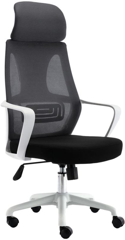 Kancelářská židle HAWAJ C9011A černo-bílá