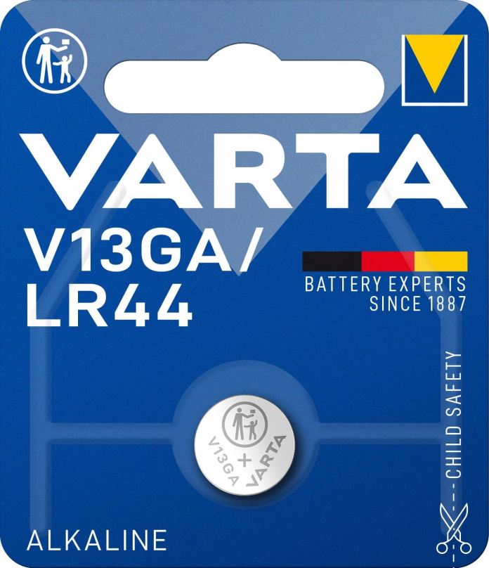 Knoflíková baterie VARTA speciální alkalická baterie V13GA/LR44 1ks