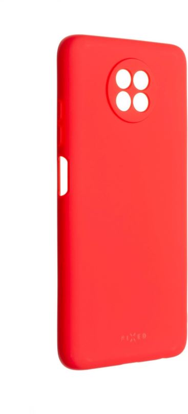 Kryt na mobil FIXED Story pro Xiaomi Redmi Note 9 5G/Note 9T červený