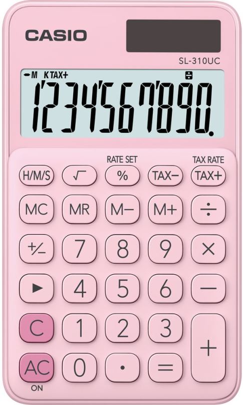 Kalkulačka CASIO SL 310 UC růžová