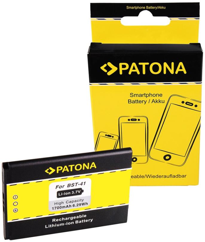 Baterie pro mobilní telefon PATONA pro Sony Ericsson BST-41 1700mAh 3,7V Li-Ion