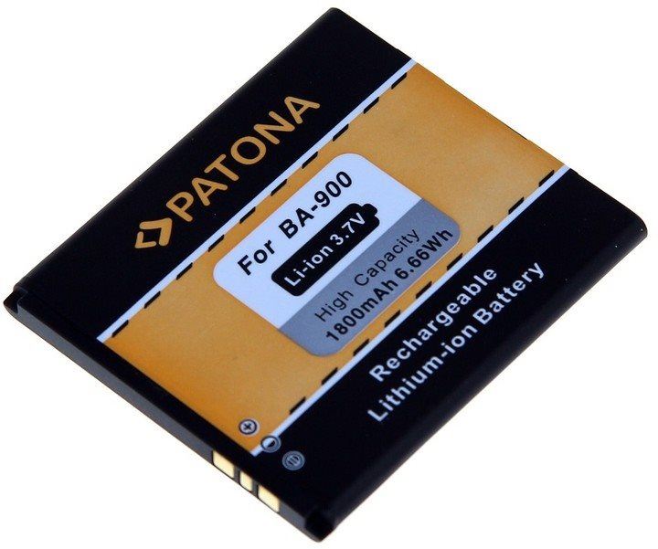 Baterie pro mobilní telefon PATONA pro Sony BA900 1800mAh 3,7V Li-Ion