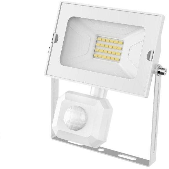 LED reflektor Avide ultratenký LED reflektor s čidlem pohybu bílý 20 W