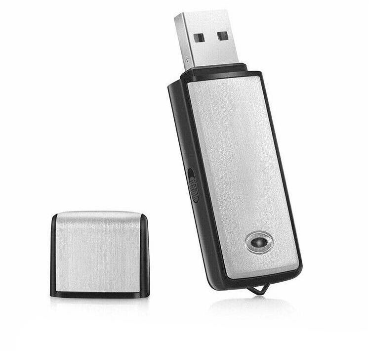 Diktafon Daklos USB Diktafon, 32 GB paměť, nahrávání hlasu a zvuku