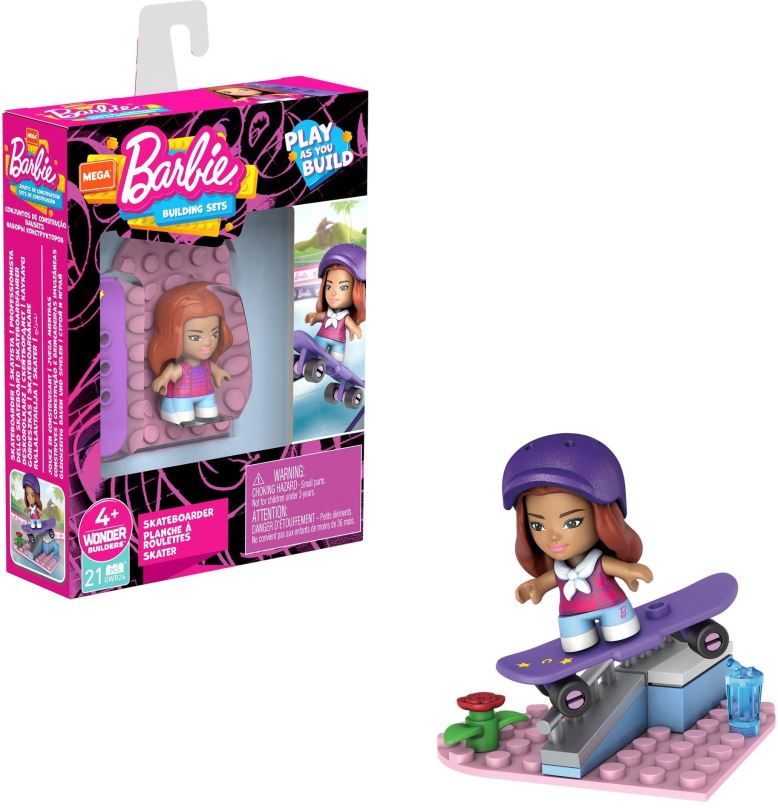 Stavebnice Mega Construx Barbie můžeš být kým chceš asst
