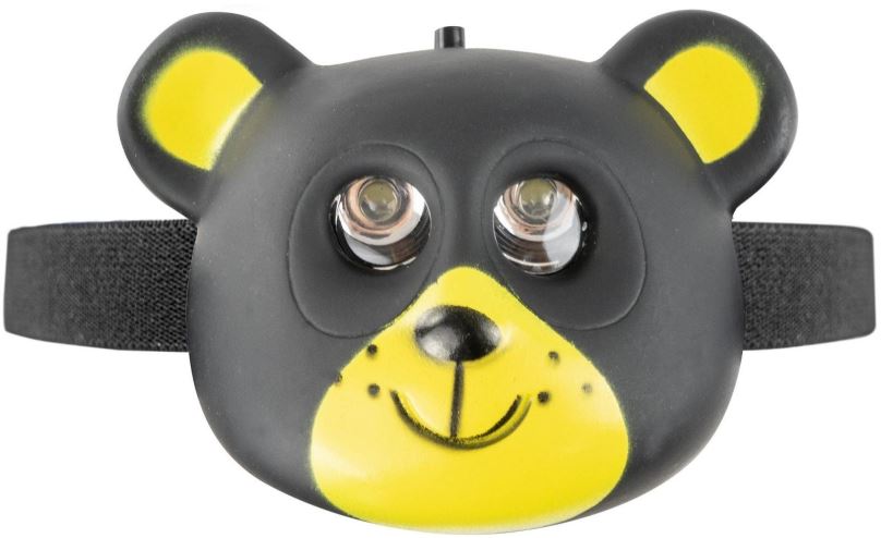 Čelovka OXE LED čelové svítidlo pro děti, černý medvěd