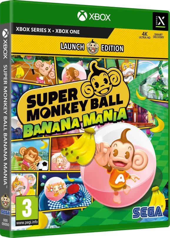 Hra na konzoli Super Monkey Ball: Banana Mania - Launch Edition - Xbox