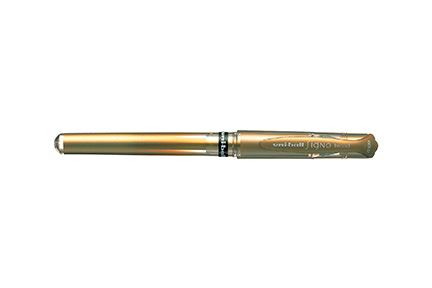 UNI UM-153 roller Signo, 1,0 mm Barva: Zlatá