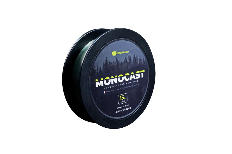 RidgeMonkey Vlasec MonoCast Monofilament 1000m 0,30mm 12lb 5,4kg