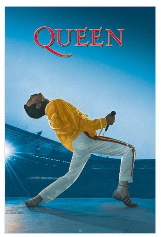 Plakát Queen - Live At Wembley - plakát 65 x 91,5 cm