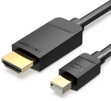 Video kabel Vention Mini DisplayPort (miniDP) to HDMI Cable 2m Black