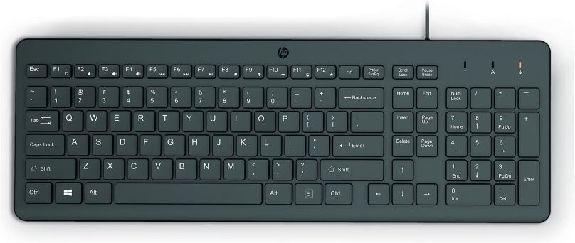 Klávesnice HP 150 Wired Keyboard - CZ/SK