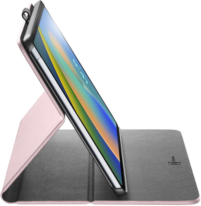 Pouzdro na tablet Cellularline Folio pro Apple iPad 10.9'' (2022) růžové