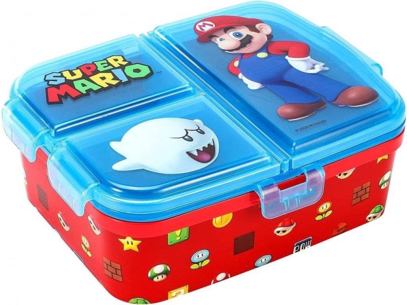 Svačinový box Dětský box na svačinu Super Mario - multibox